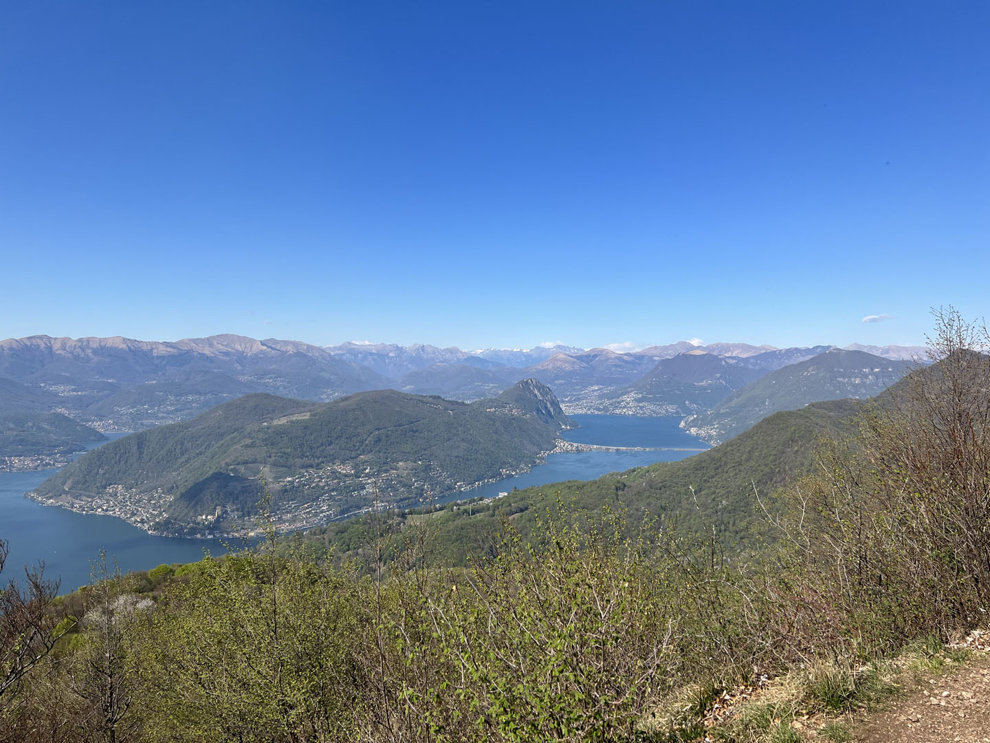 スイス ルガーノ湖 風景