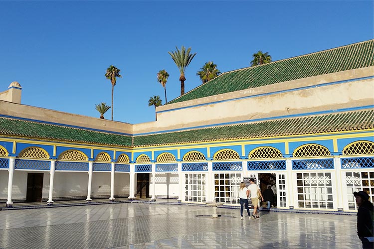 世界を旅する建築会社カジャデザイン モロッコ海外研修 マラケシュバヒア宮殿