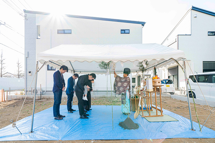 カジャデザイン 地鎮祭とは？用意するものや当日の流れ・マナーについて 写真02