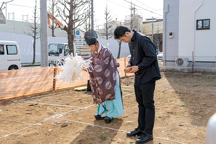 カジャデザイン 地鎮祭とは？用意するものや当日の流れ・マナーについて 写真04