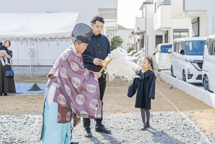 カジャデザイン 地鎮祭　四方清祓