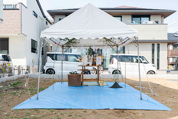 カジャデザイン 地鎮祭 祭壇