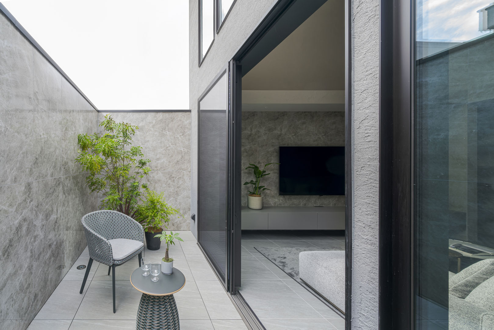 注文住宅 建築事例 テラス