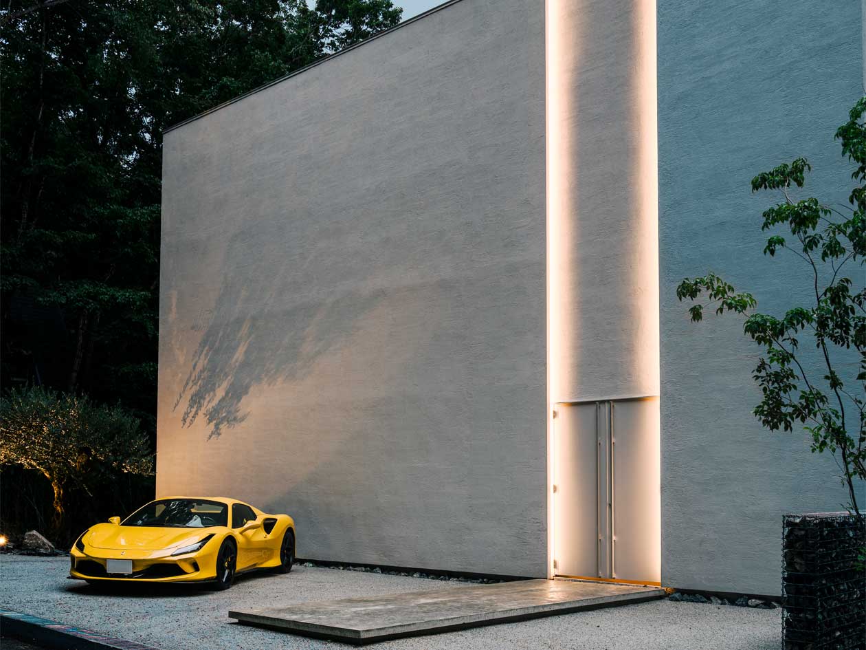 リゾートハウスYUNIのファサード