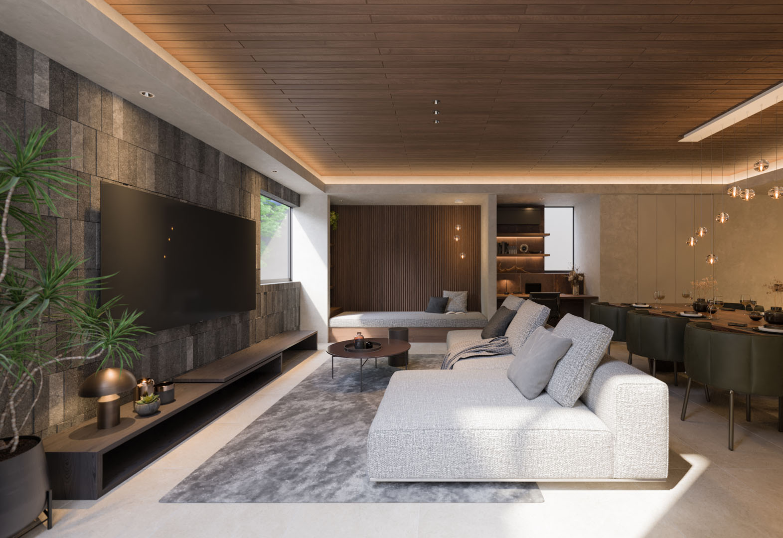 注文住宅 見学会 リビング