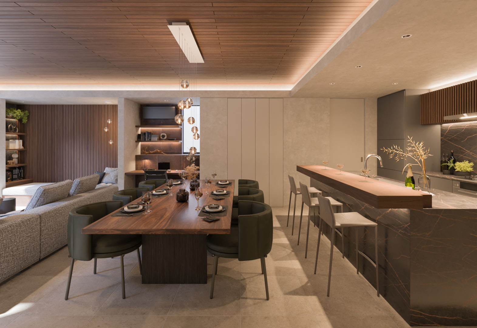 注文住宅 見学会 ダイニングキッチン