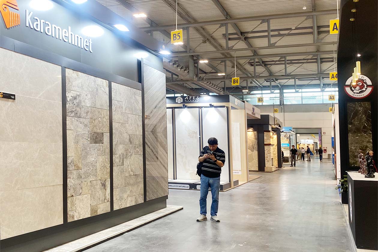 MARMOMAC 石材 展示会