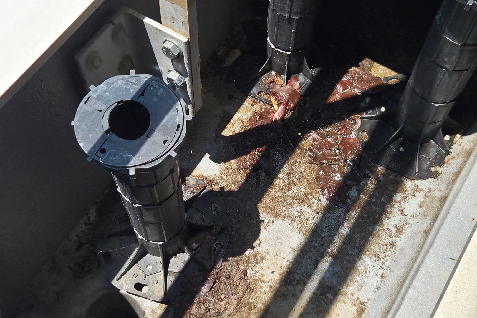 バルコニー 排水溝 掃除